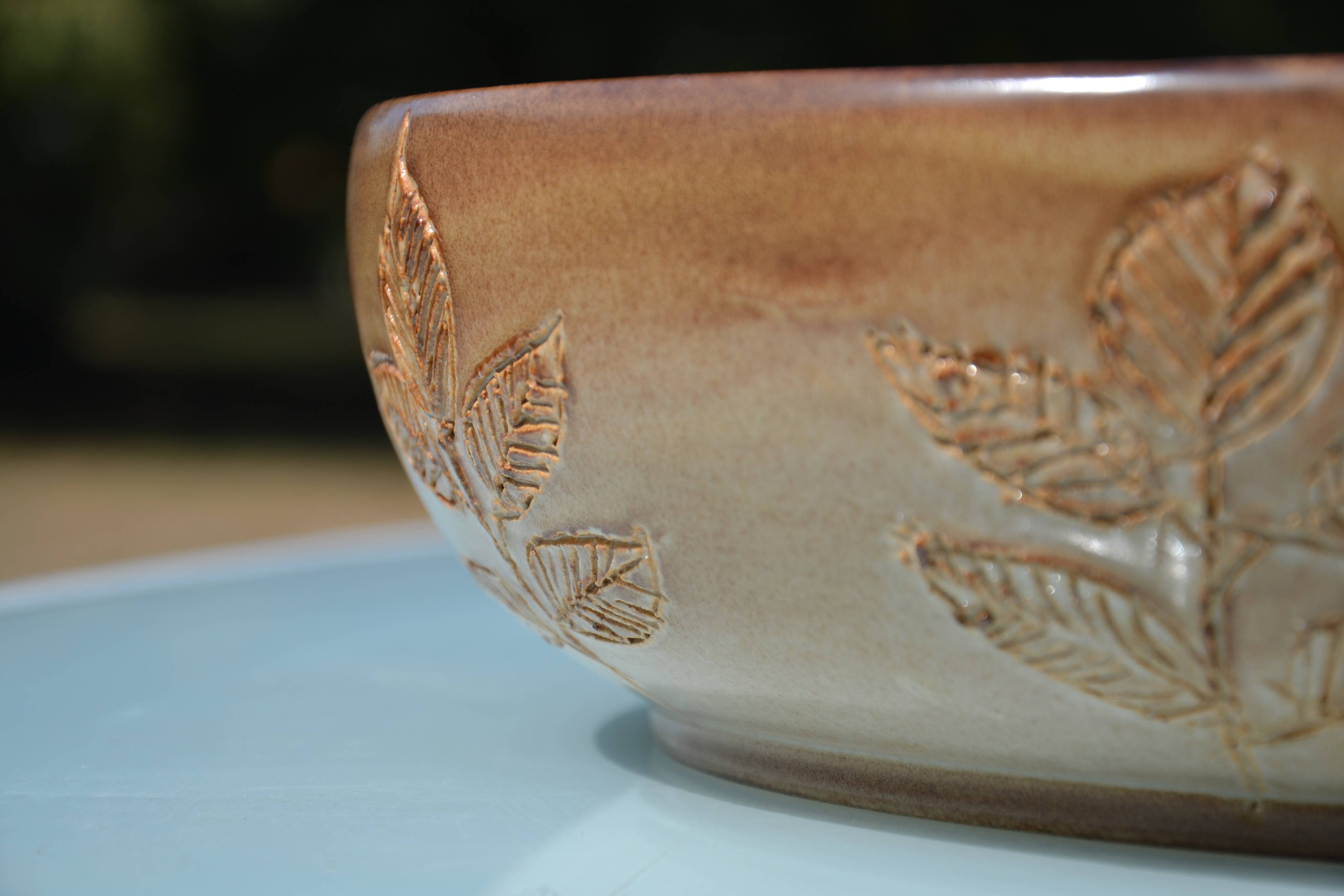 Large salad bowl/fruit bowl Michel and Denise Pointu