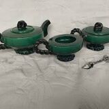 Vallauris green tea set – 1960s