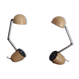 Pair of Kreo Lite aiai EA-718 lamps