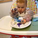 Christofle Baby Gift Set in Solid Sterling Silver 925 - Spoon and Fork