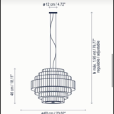 Pendant lamp bover barcelona - mos 01