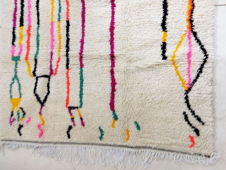 245x152cm moroccan berbere carpet