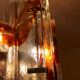 Hanging lamp by Carlo Nason for Murano glass Mazzega