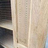 Parisian wardrobe in natural wood