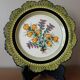 Henriot Quimper wall plate | gorse & heather flowers 1945/70