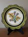 Henriot Quimper wall plate | gorse & heather flowers 1945/70