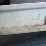 Bathroom shelf white porcelain sink shelf