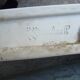 Bathroom shelf white porcelain sink shelf