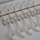 12 metal argente orfevre frionnet french table forks
