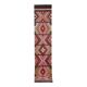 Vintage Turkish hallway rug 78x378 cm