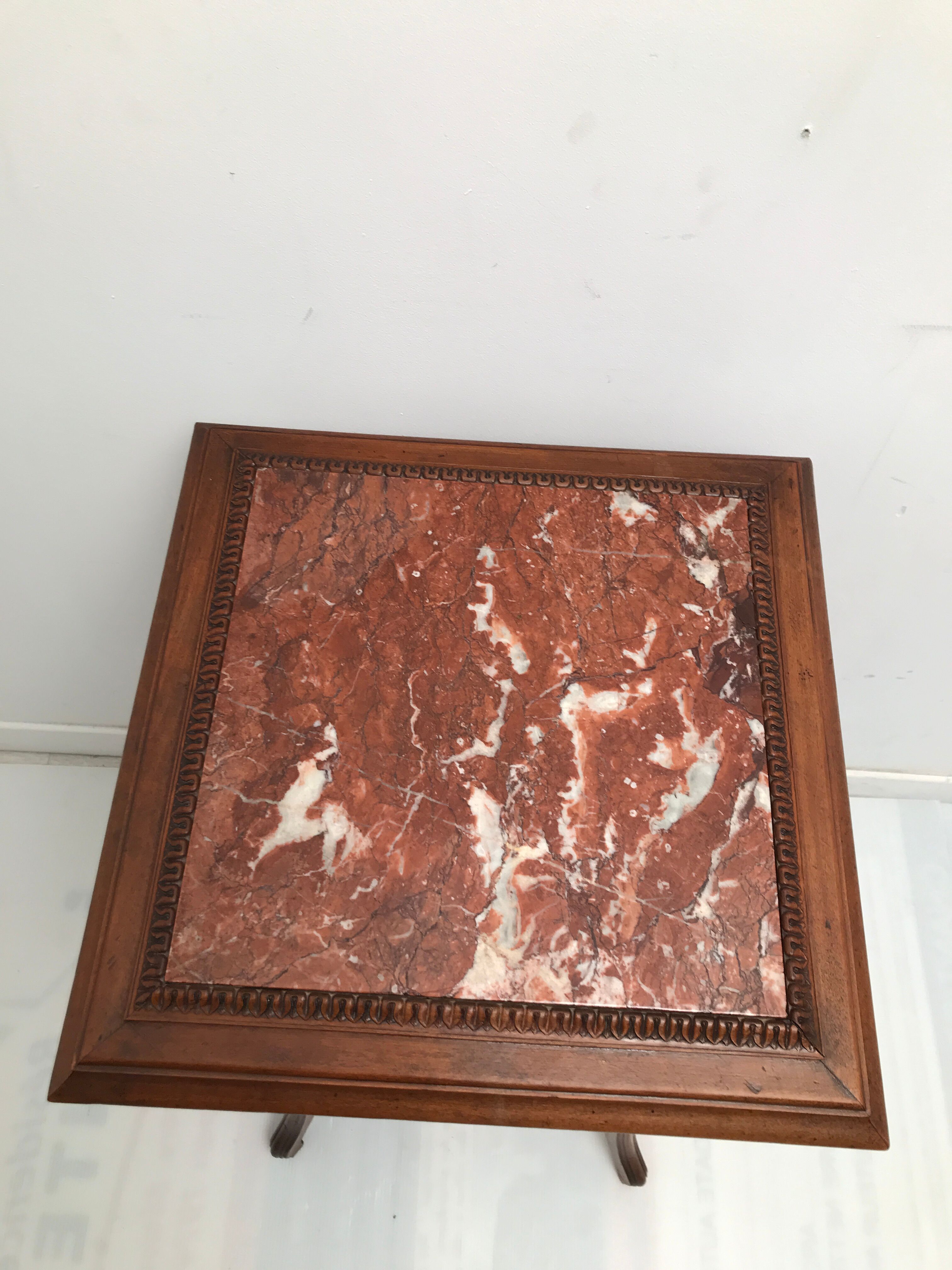 Saddle marble tray 1900
