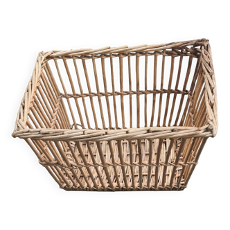 Vintage wicker basket
