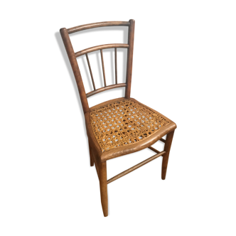 Wicker bistrot chair