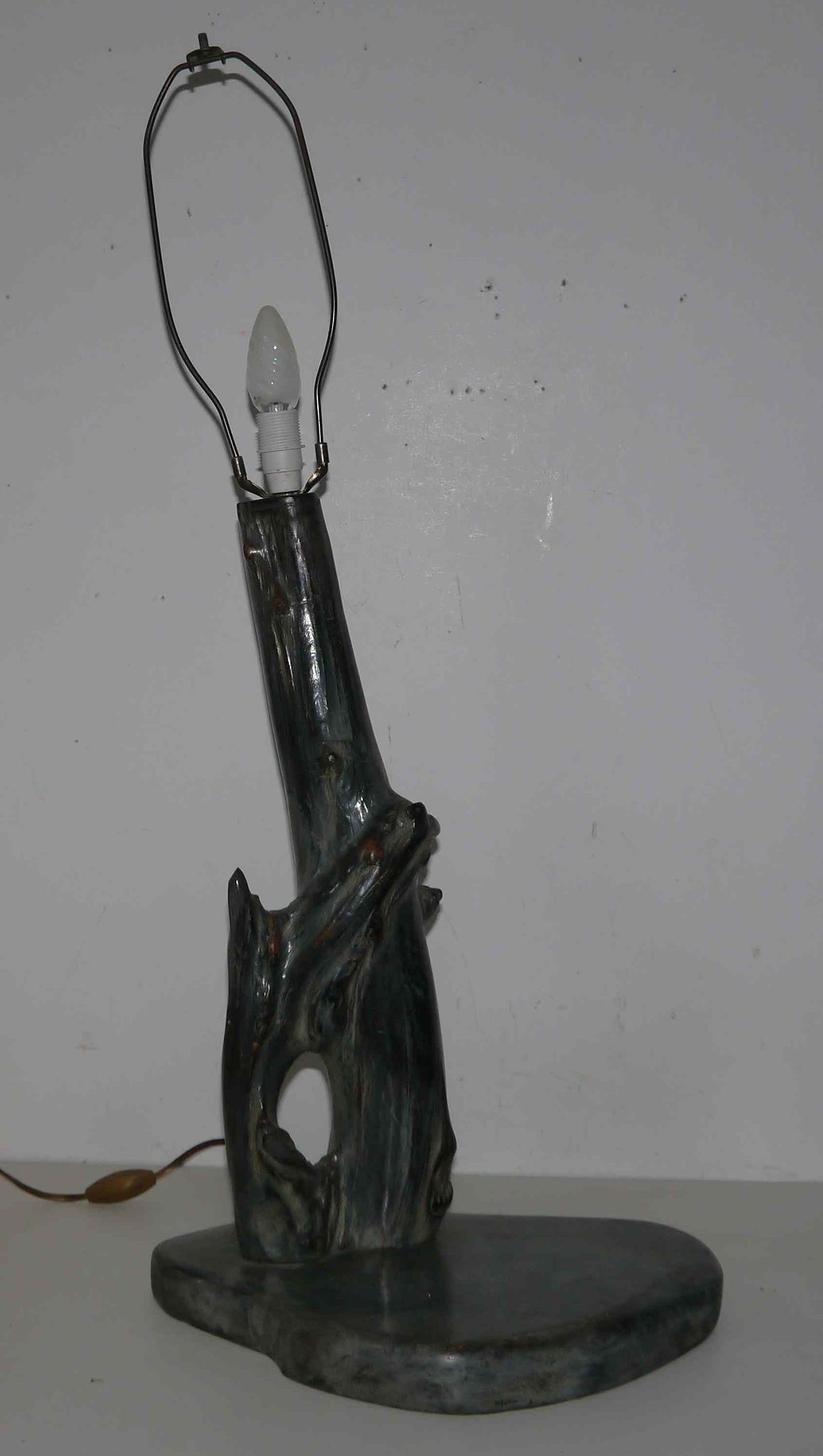 Lamp signed « Michel De Closets - Vancouver (Canada) - 1957 »