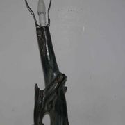 Lamp signed « Michel De Closets - Vancouver (Canada) - 1957 »