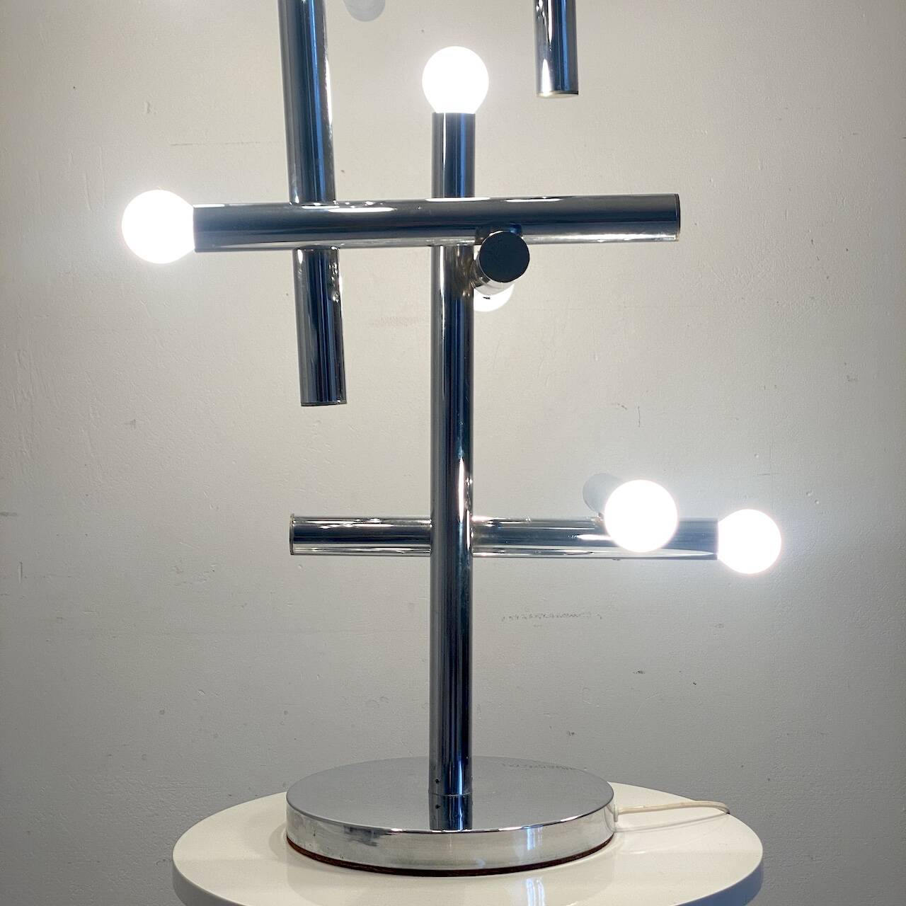 Temde Space Age lamp, vintage 1970s, made in Switzerland.