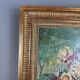 Tableau Huile Sur Toile Nature Morte Florale, Londres, XIXe Siècle