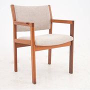 A pair of armchairs, Denmark, 1960s. After restoration.
