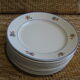 Lot d'assiettes de Lunéville en demi porcelaine décor "Marie"