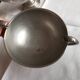 Shiny pewter tea set