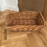 Vintage rattan pan