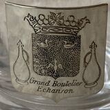 6 crystal whiskey glasses from Sèvres Prévost, Captain, Marshal, Boutelier, Fauconnier and Veneur