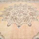 7x11 classic turkish vintage rug, vintage carpet rug 331x205cm