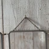 Vintage barber mirror