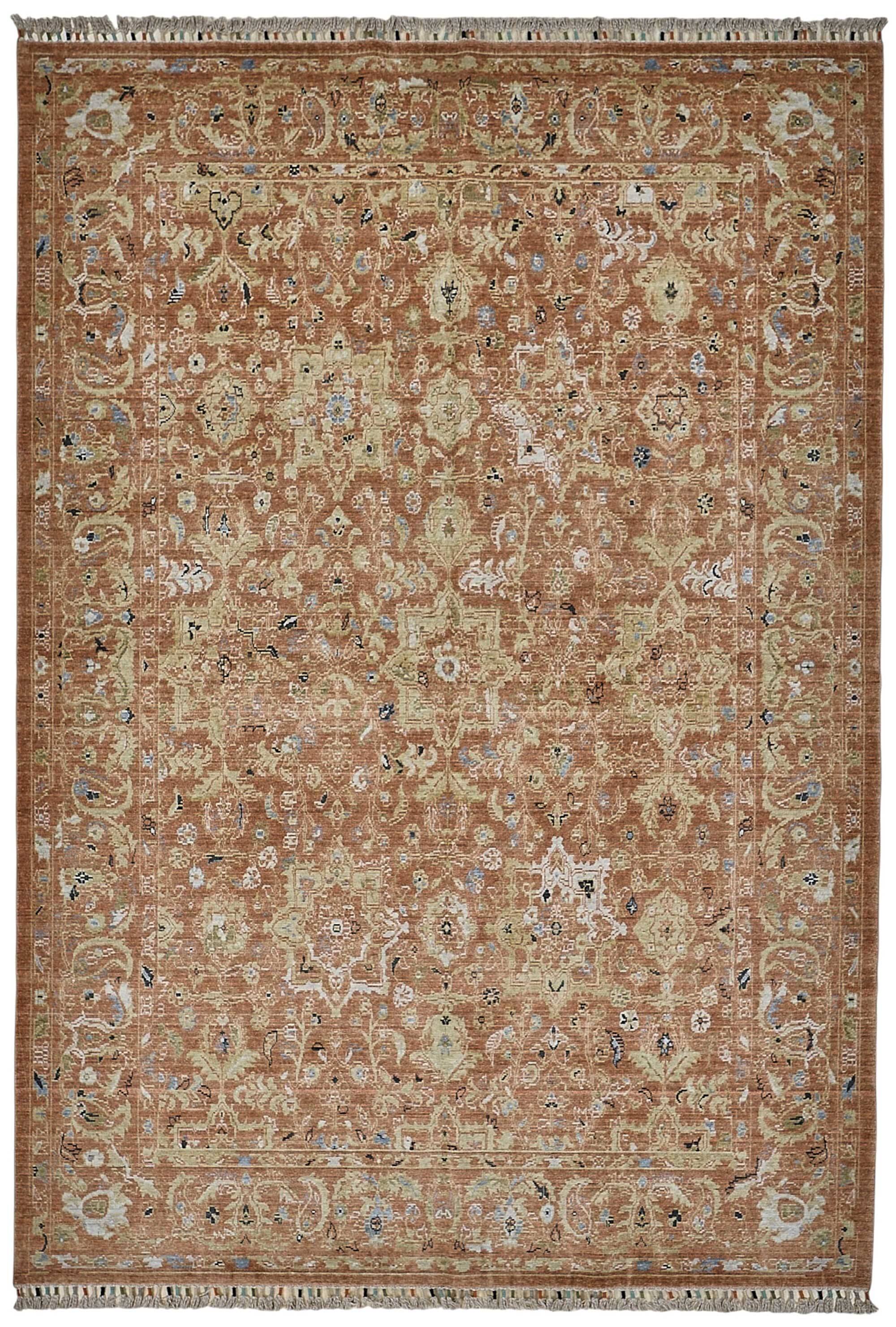 Turkish Handcrafted Loom Oushak Rug 206 cm x 295 cm