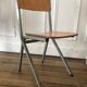 Industrial style children's chair