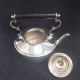 Theiere metal argente Anglaise
