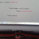 Machine à écrire Olivetti Lisa 80