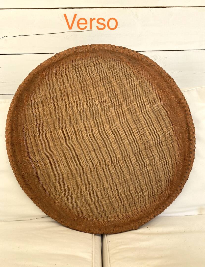 Plateau  paille 73 cm