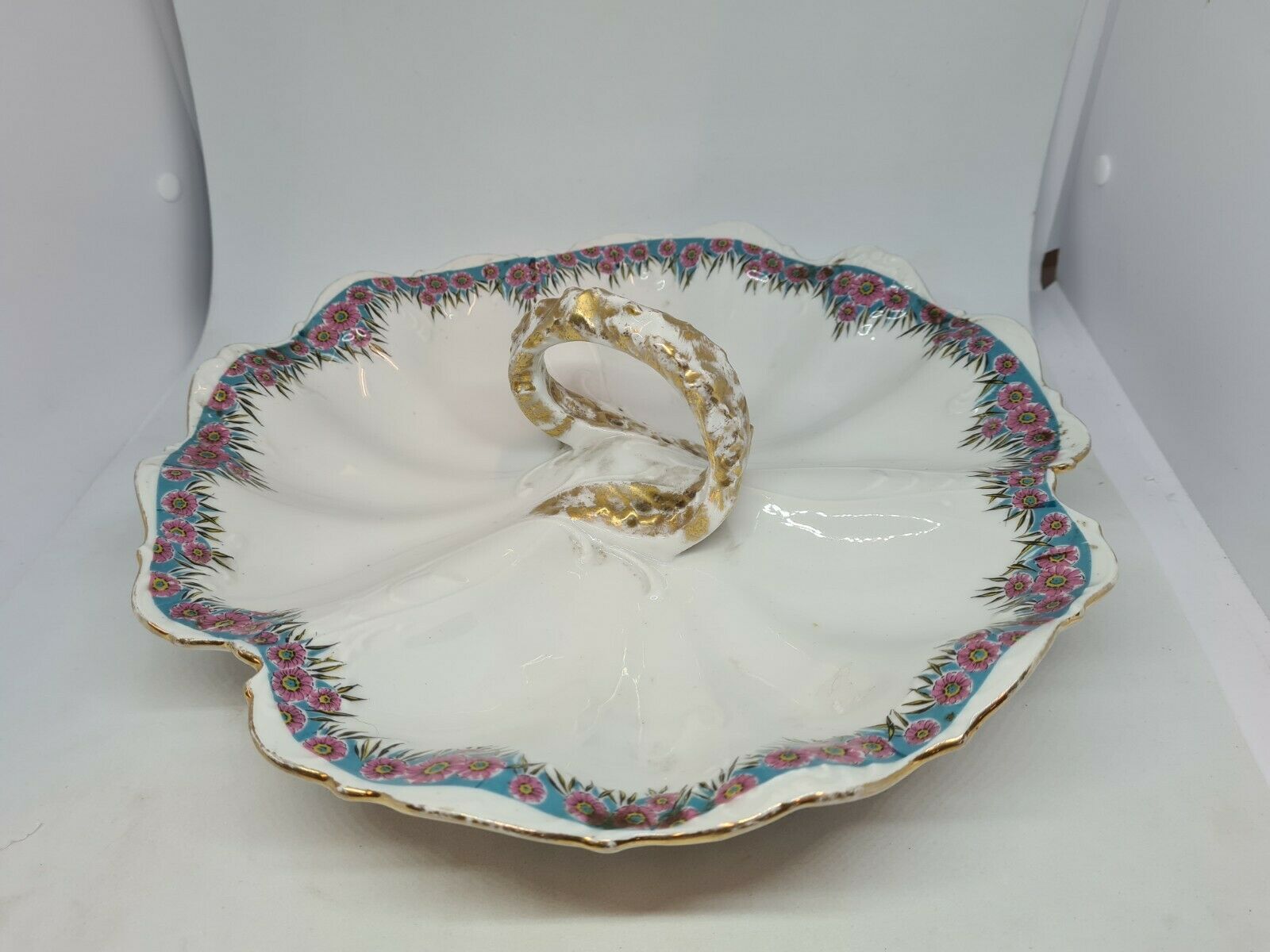 Limoges porcelain presentation dish