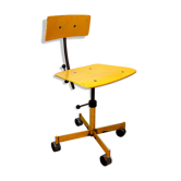 Jorgen rasmussen yellow kevi workshop chair