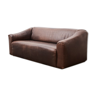 De Sede DS-47 3-Seater Leather Sofa Switzerland 1970s