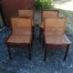 Chaises en cannage, cannée, vintage - Circa 1960