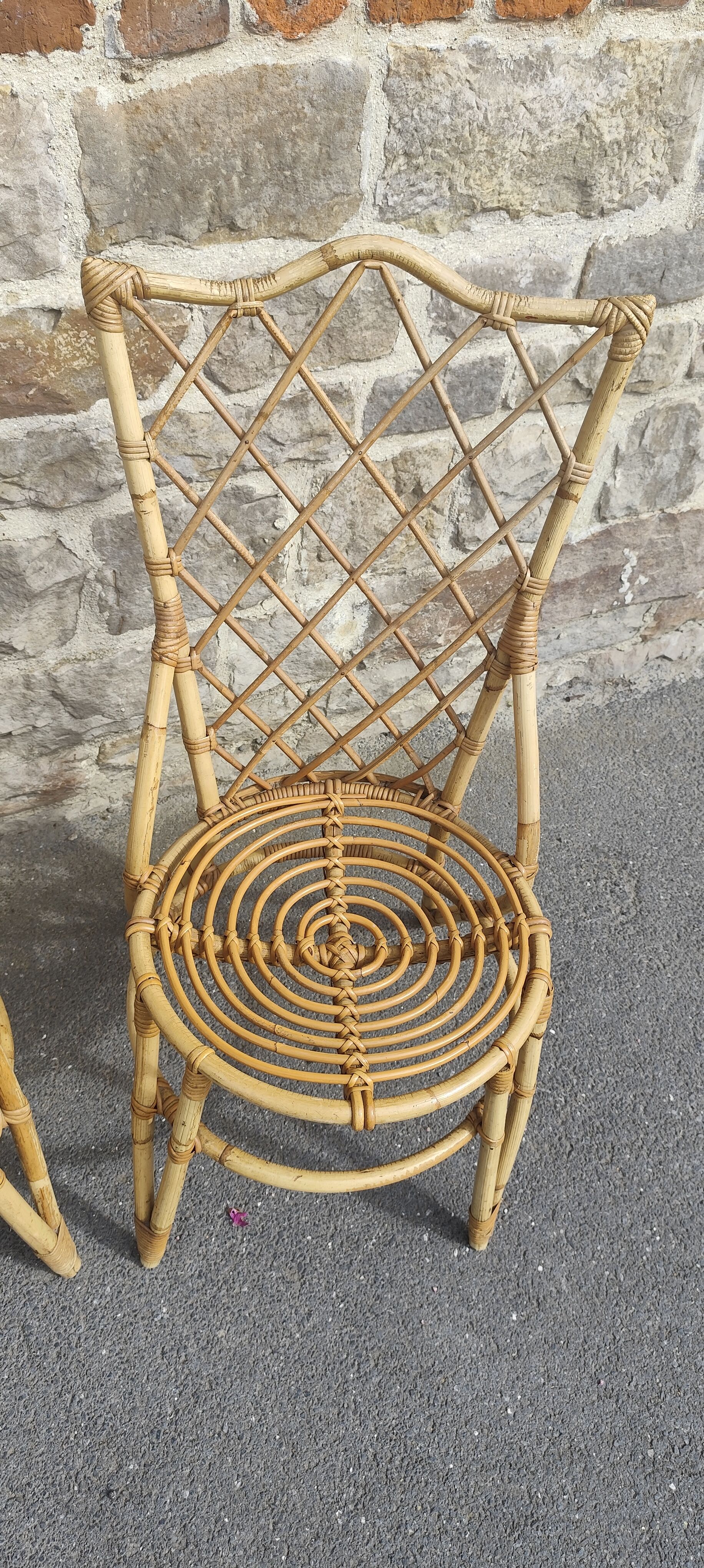 Lot de 4 chaises Louis Sognot