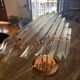Vintage 1960’s Venini Style Murano Glass Ceiling Chandelier Light