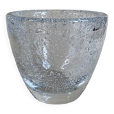 Daum Nancy France, bubble vase, circa 1930