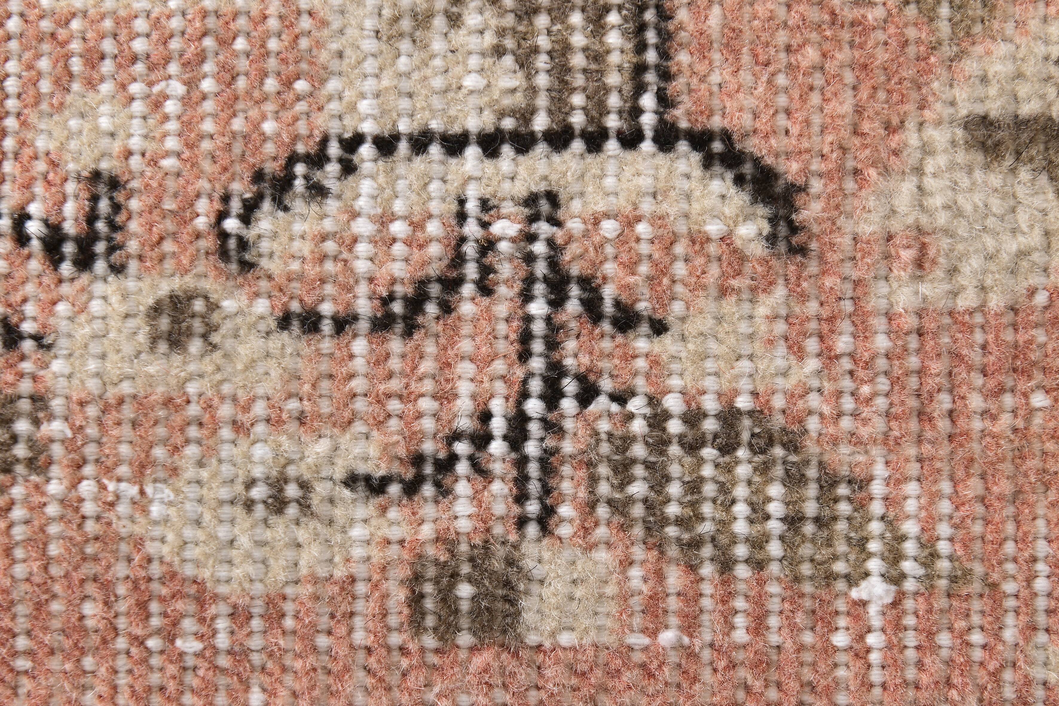 Pale Red & Beige Floral Vintage Rug  178x280Cm SK 240828