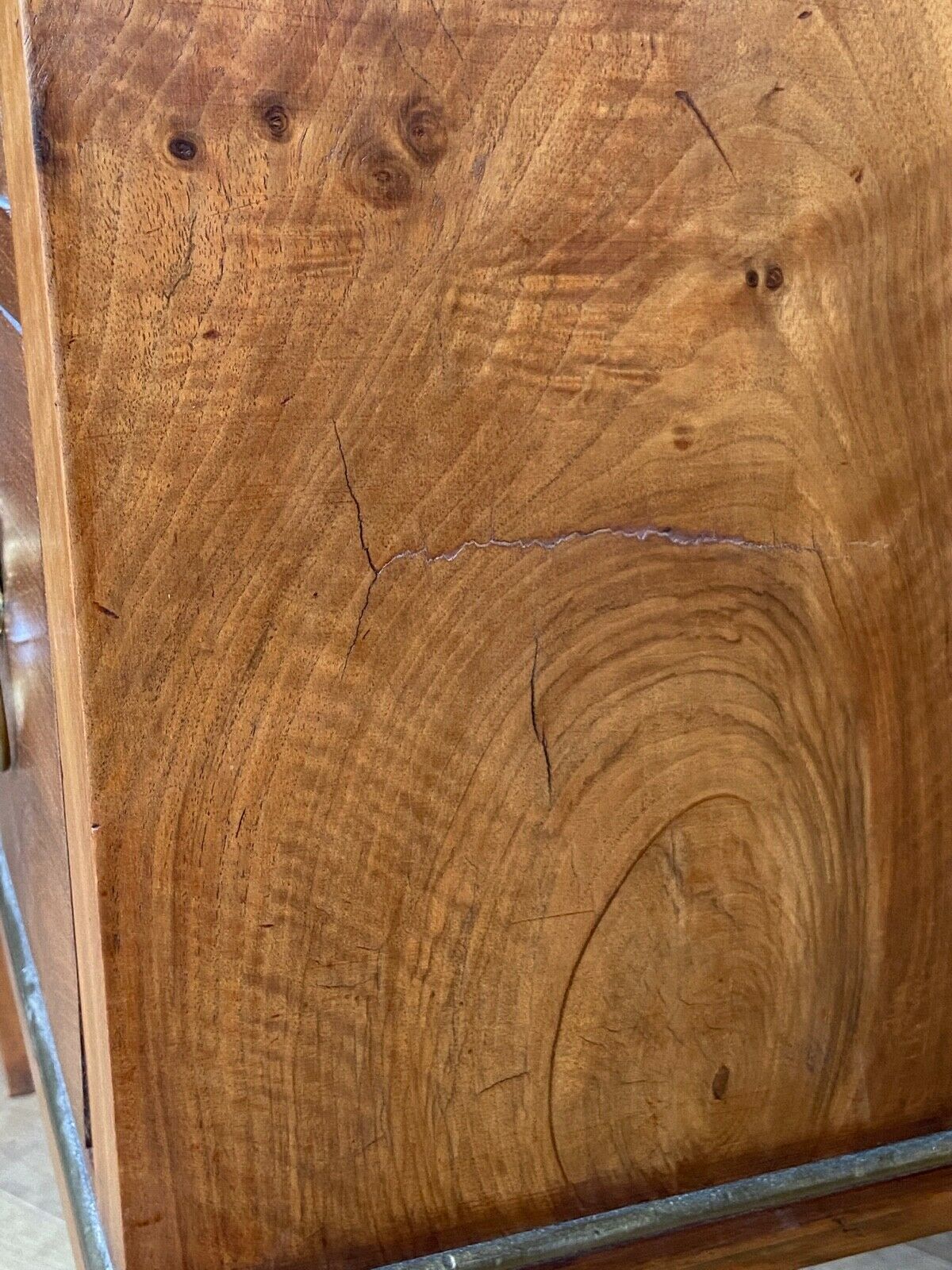 Chest of drawers two drawers restoration black marble heads of lions XIX century