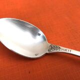 Antique dessert spoon by Orfèvre Cailar Bayard, Empire model.