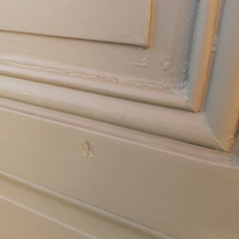 2 pairs of large 19th-century Haussmann-style cupboard doors.