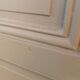 2 pairs of large antique Haussmann-style wardrobe doors from the 19th century.