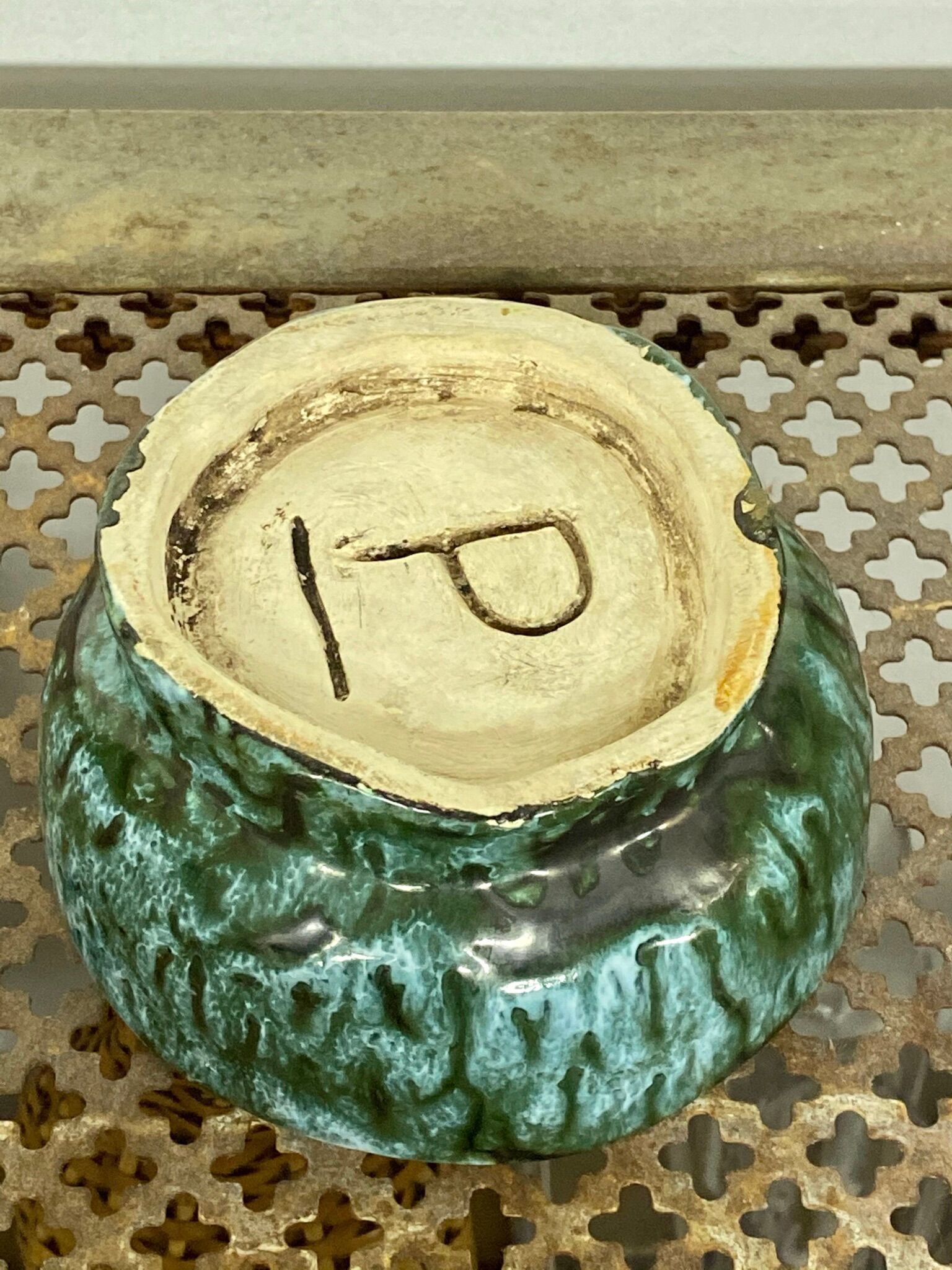 Glazed ceramic bowl