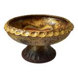 Vintage German earthenware fruit bowl – 1970s