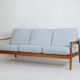 Danish Teak 3-seater Sofa by Arne Vodder 60er Vintage Mid-Century Design
