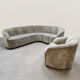 Vintage modular rounded sofa chair Piccolino Walter Knoll