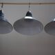 Lot of 3 industrial bowls ceiling